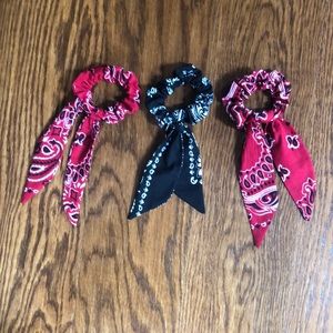 Bandana Hair scrunchies